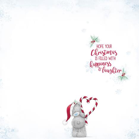 Sending Christmas Joy Me to You Bear Christmas Card Extra Image 1